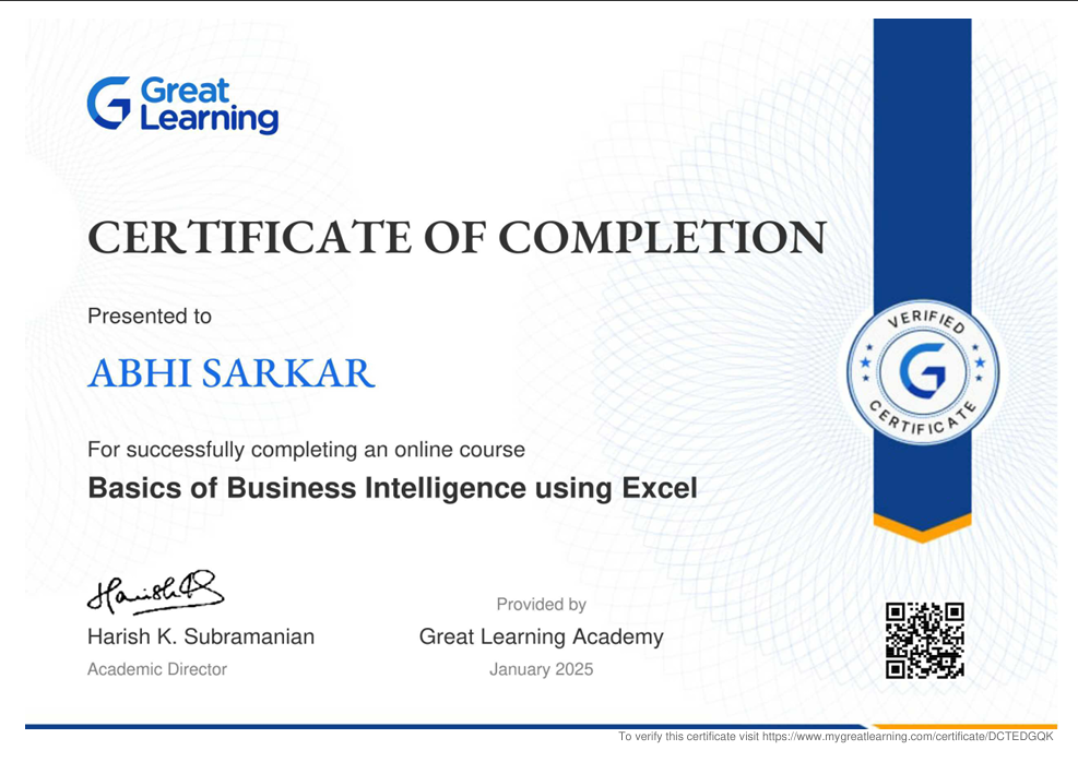 Business Intelligence Basics